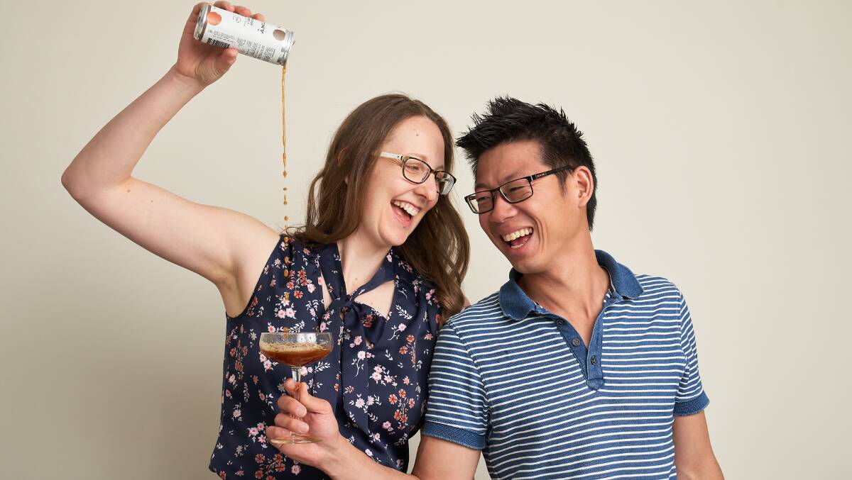 Altina Drinks co-founders Christina Delay and Alan Tse benefited from The Mill House Ventures' GRIST program. Picture by Matt Loxton