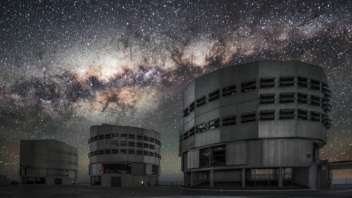 The aptly named Very Large Telescope. Picture: A. Ghizzi Panizza (ESO)