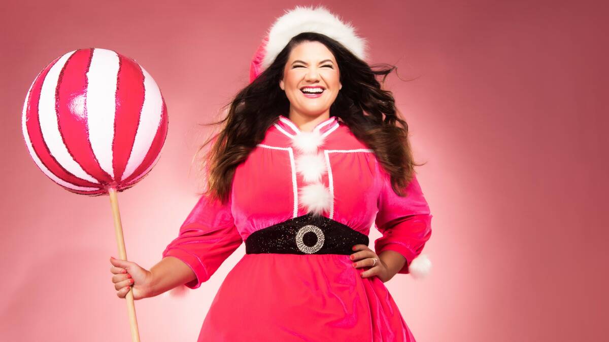 Tanya Hennessy has written a new hit kid's book called Pink Santa. Picture supplied 