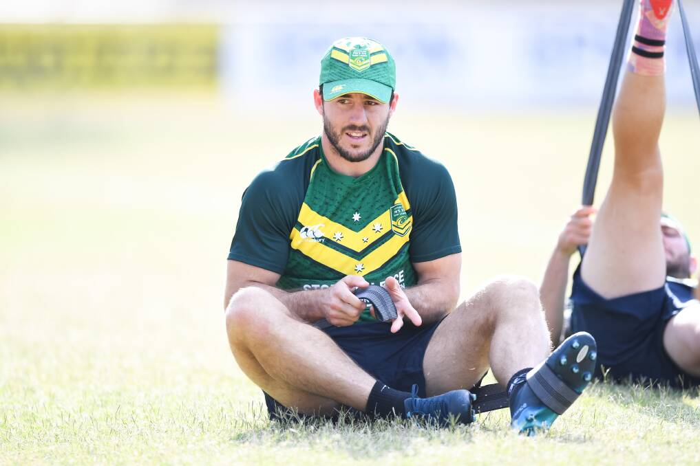 Ben Hunt trains with the PM's XIII this week. Picture: NRL Imagery