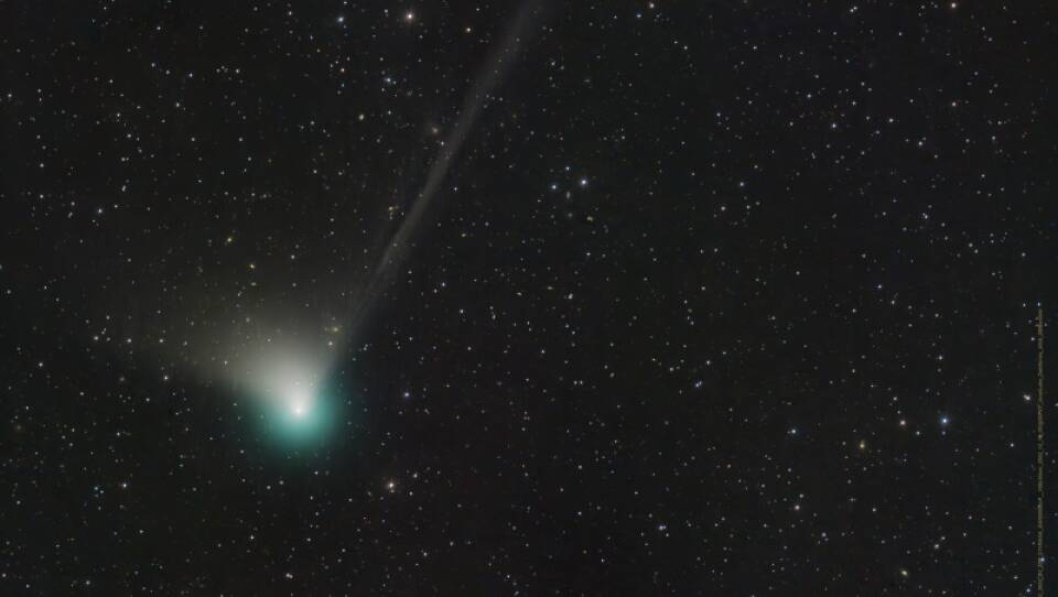 Comet ZTF last visited during Neanderthal times, says NASA. Picture supplied