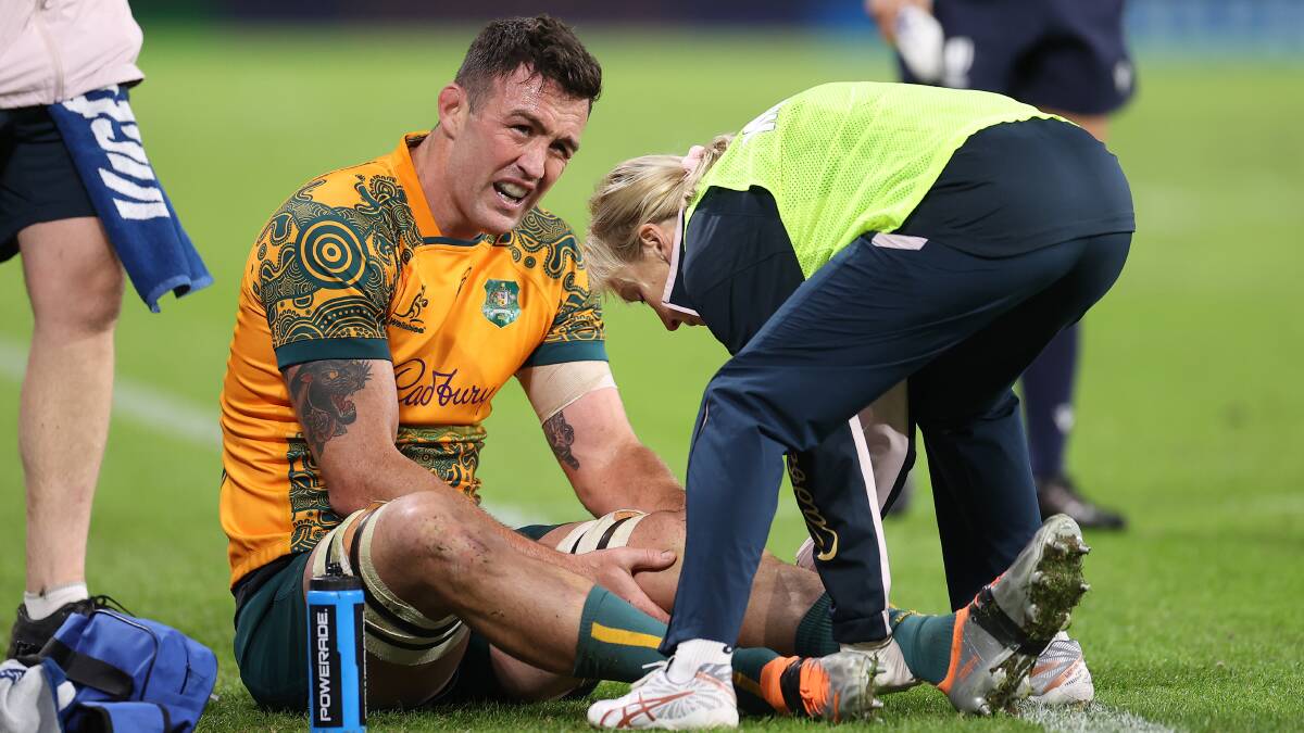 Caderyn Neville is set for an extended stint on the sidelines. Picture: Getty Images
