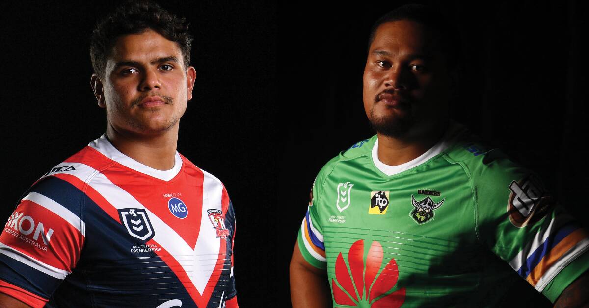 Latrell Mitchell and Joey Leilua will go head-to-head in Brisbane.