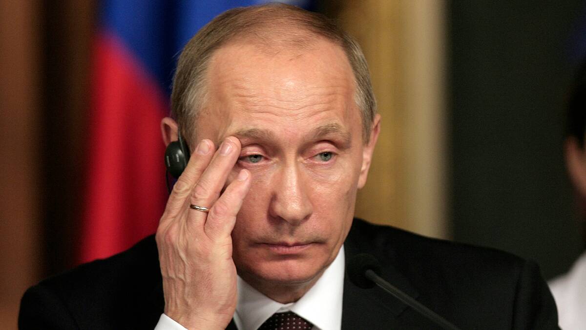 Vladimir Putin's war on Ukraine has not gone to plan. Picture: Shutterstock