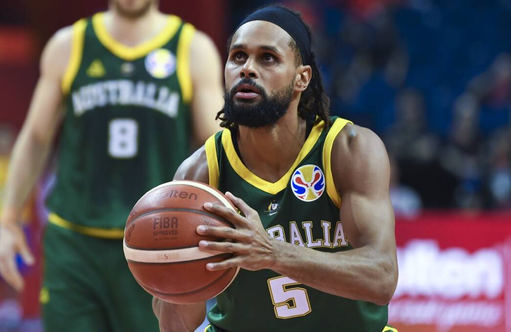 Canberra's NBA star Patty Mills was inspired by the 2000 Olympics and, in turn, is now inspiring upcoming stars like Bowyn Beatty. Picture: Getty Images