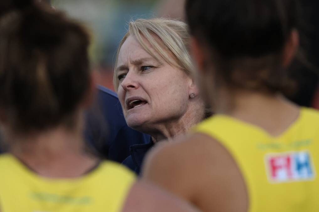 Hockeyroos coach Katrina Powell. Picture: Getty Images