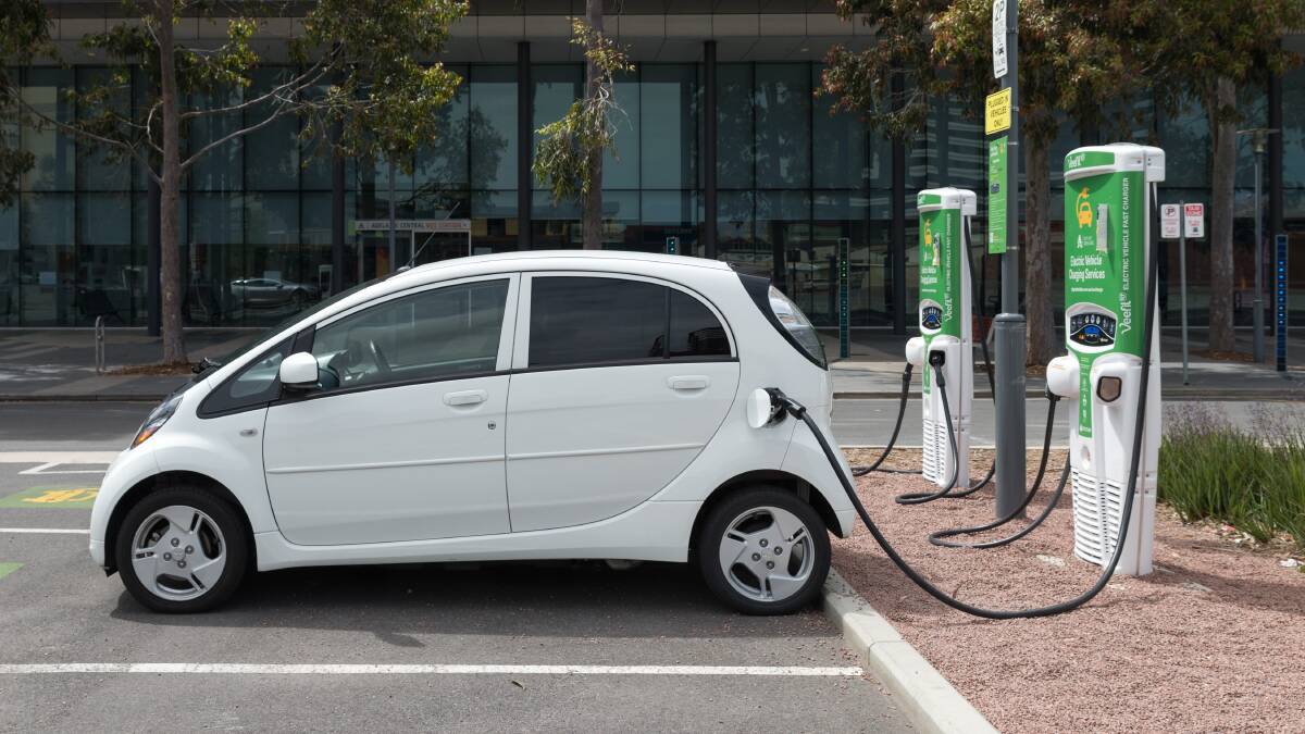 An electric vehicle charging station. Picture: Shutterstock
