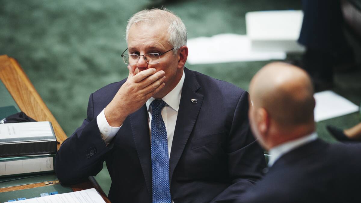 Scott Morrison is the biggest outright liar of Australia's prime ministers. But do voters care? Picture: Dion Georgopoulos