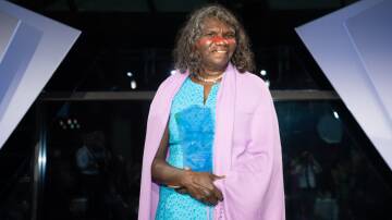This year's Senior Australian of the Year Yalmay Yunupiu. Picture by Sitthixay Ditthavong