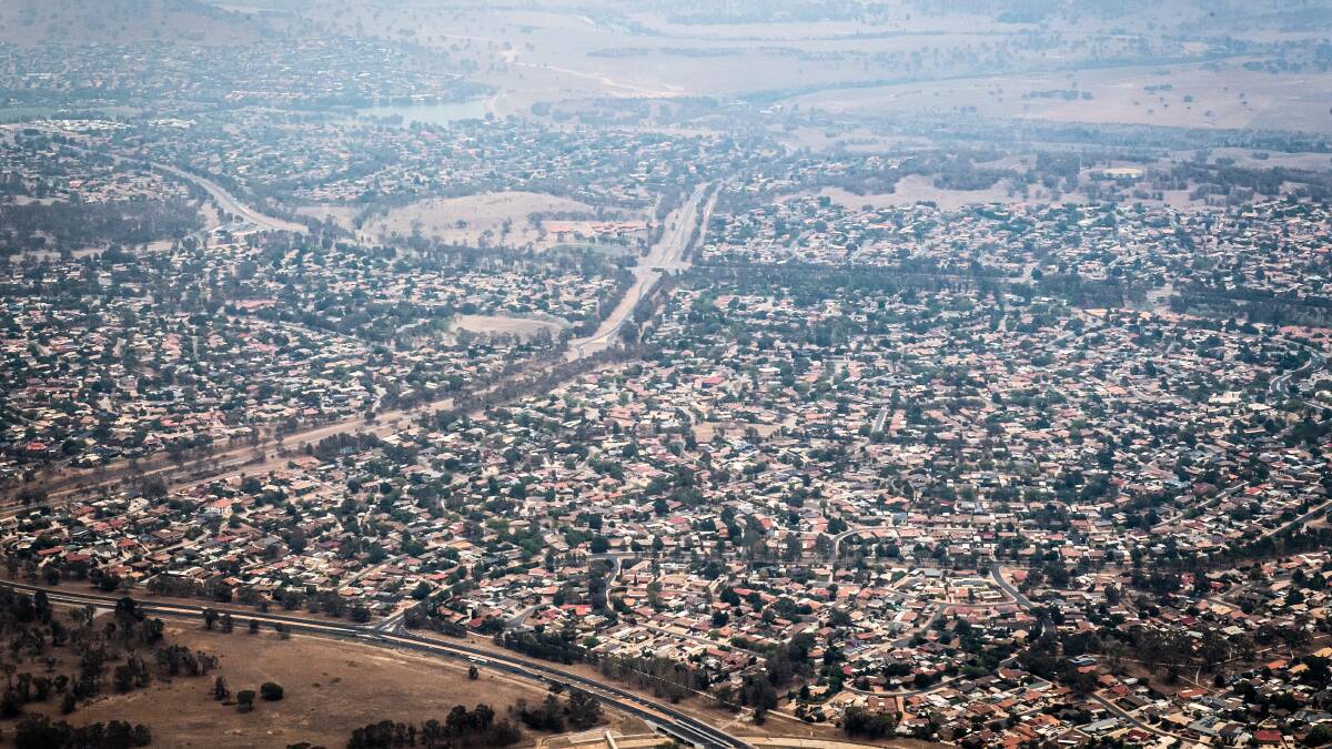 Tuggeranong - and Canberra's wider southern suburbs - are in major danger of being neglected in the coming decades. Picture by Karleen Minney