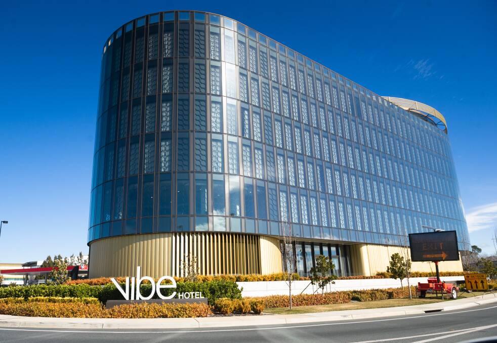 Vibe Hotel at Canberra Airport. Picture: Elesa Kurtz