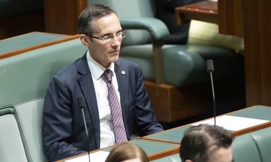Fenner MP Andrew Leigh. Picture: Sitthixay Ditthavong