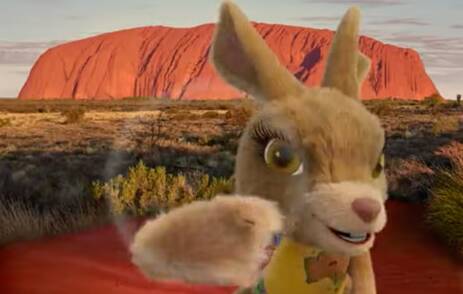 Ruby the Roos is a new Tourism Australia mascot.