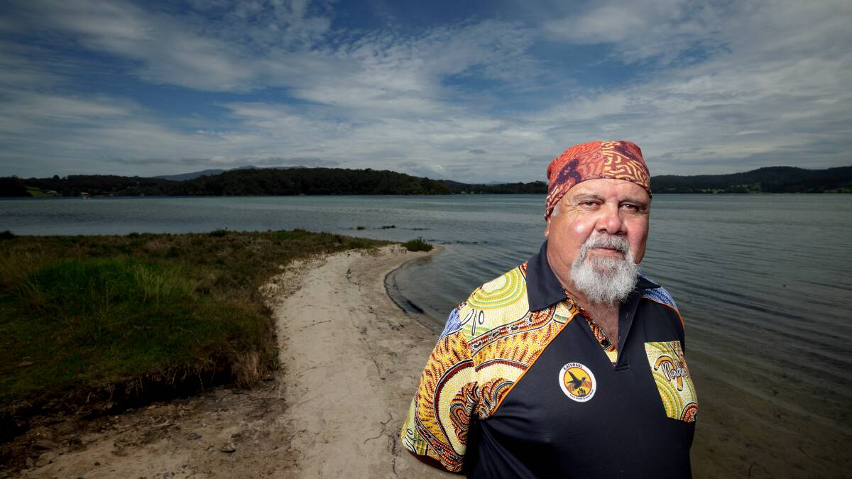 Wally Stewart, applicant for the far south coast native title claim, and advocate for the NSW Aboriginal Fishing Rights Group. Picture: Sitthixay Ditthavong