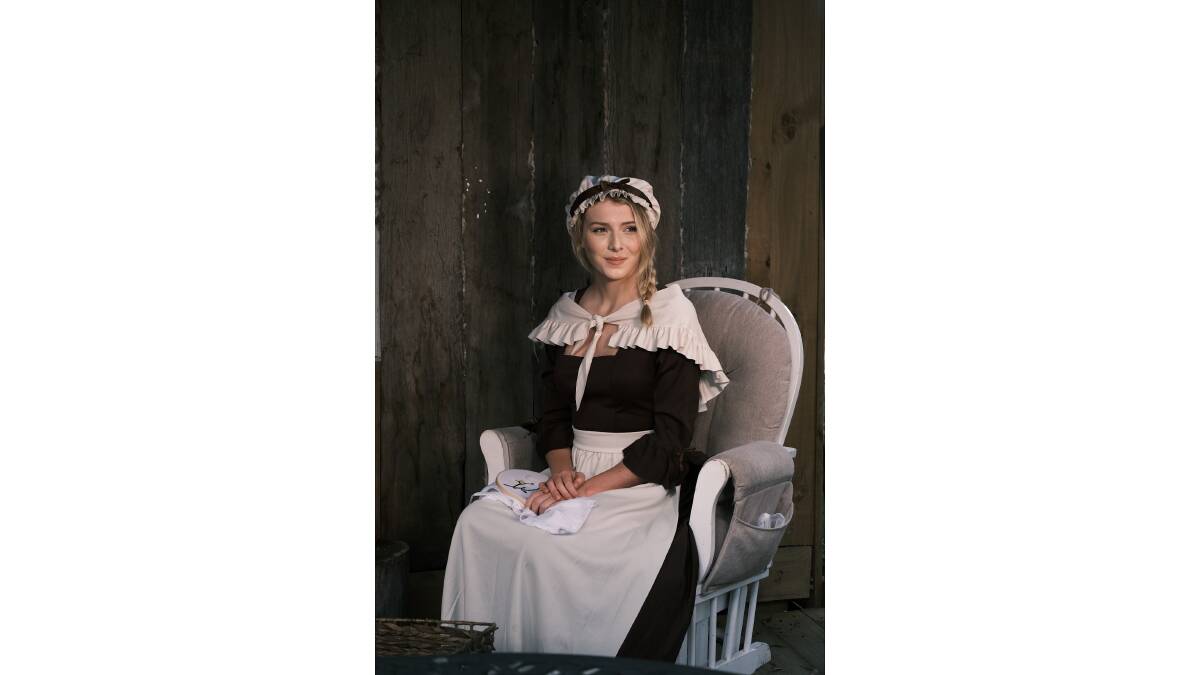 Lily Welling plays Sarah, the wife of the blacksmith. Picture supplied