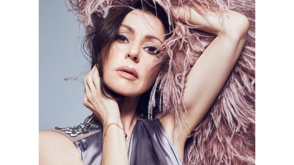Tina Arena is doing a third Canberra show in May. Makeup and hair: Huw James. Stylist: Nick Lord. Picture: Bernard Gueit