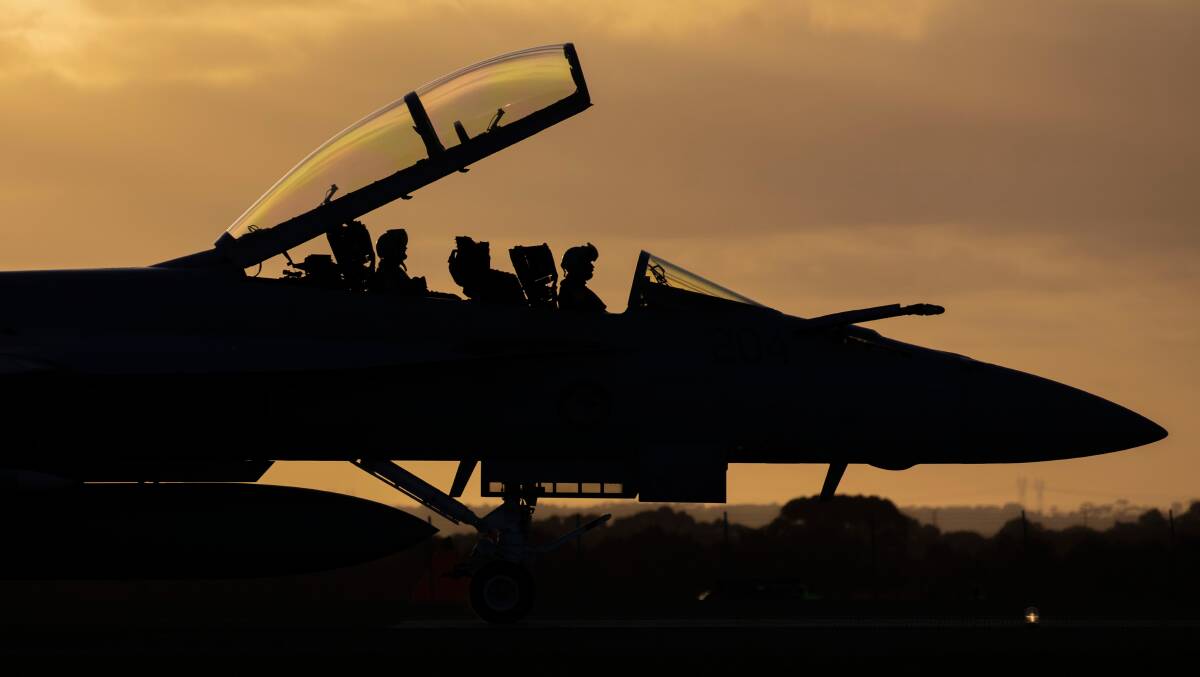 A Royal Australian Air Force F/A-18F Super Hornet. Picture Defence