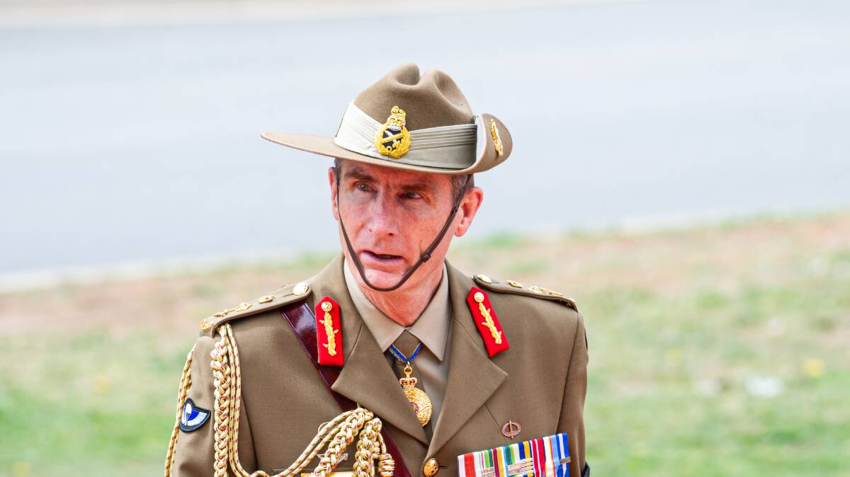Current defence force chief General Angus Campbell was commander of Australian forces in the Middle East and Afghanistan for part of the period, though based in the Gulf. Picture: Elesa Kurtz