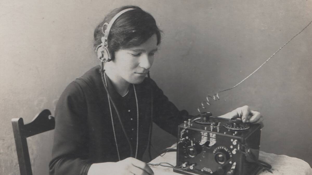 Florence Violet McKenzie in circa 1922, a pioneer in Australian radio and electrical engineering. Picture supplied