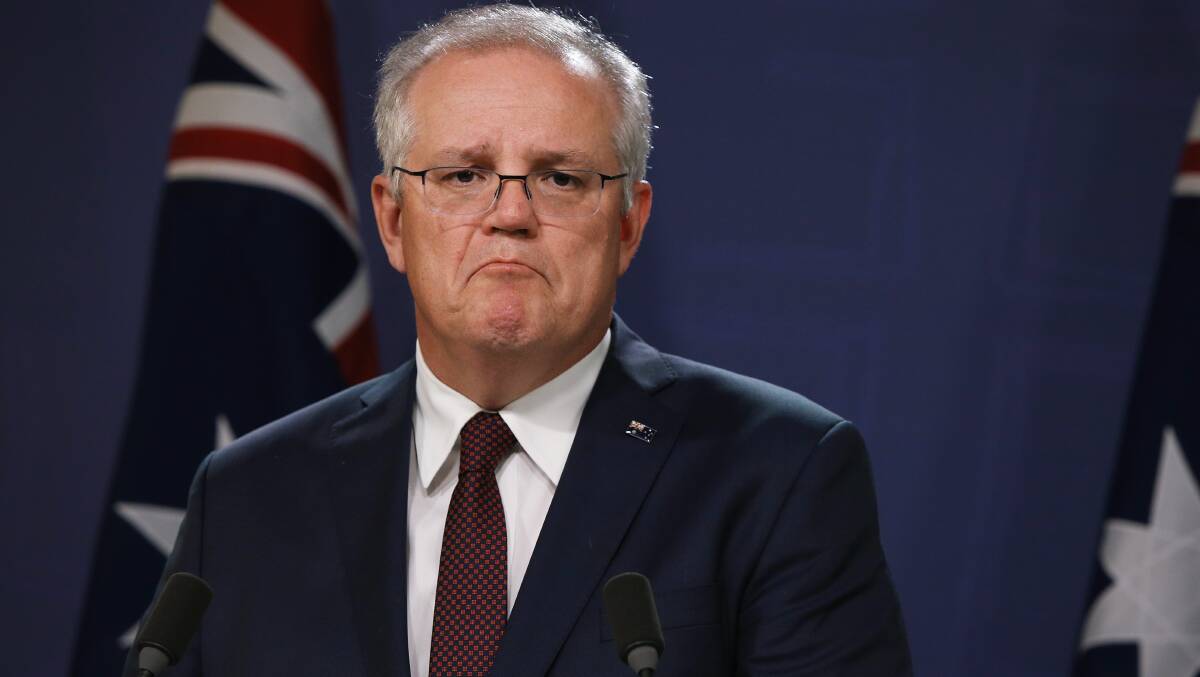 Prime Minister Scott Morrison was wrong in thinking the middle-of-the road course would be a safe bet for Australia's emissions target commitments. Picture: Getty Images