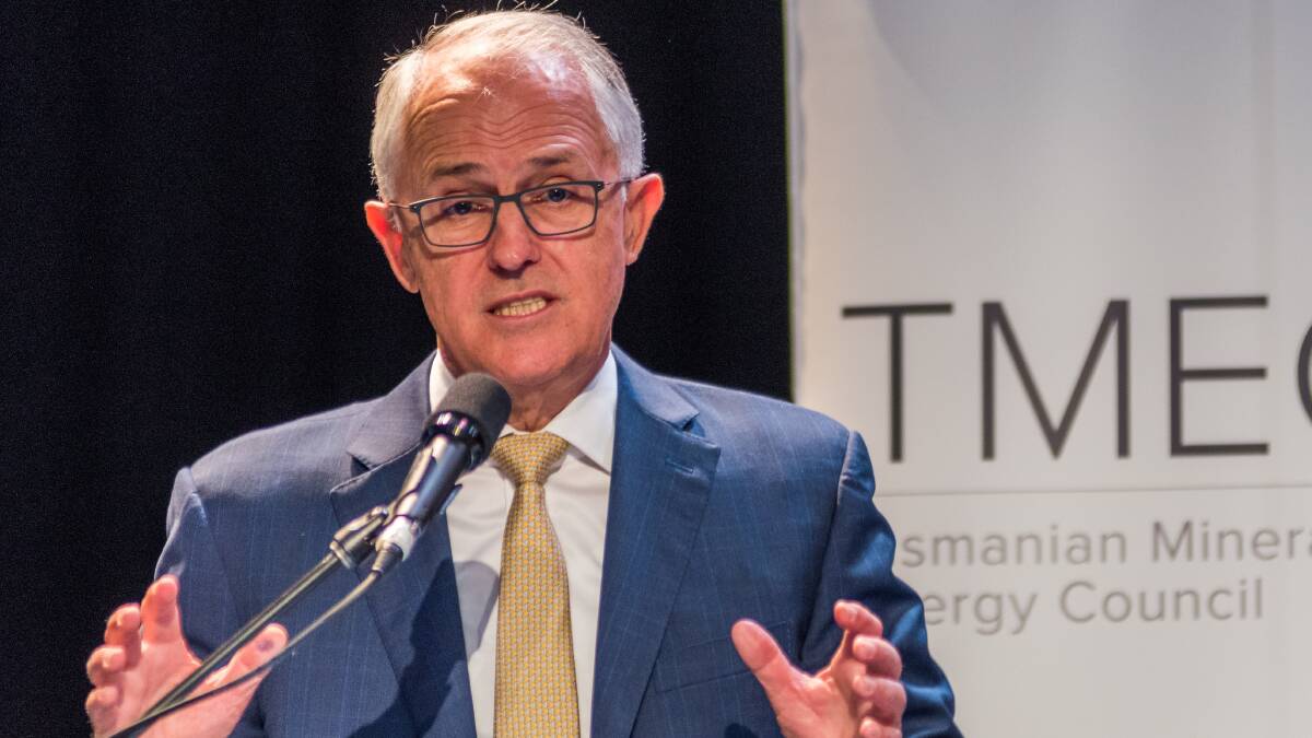 Former prime minister Malcolm Turnbull. Picture by Phillip Biggs