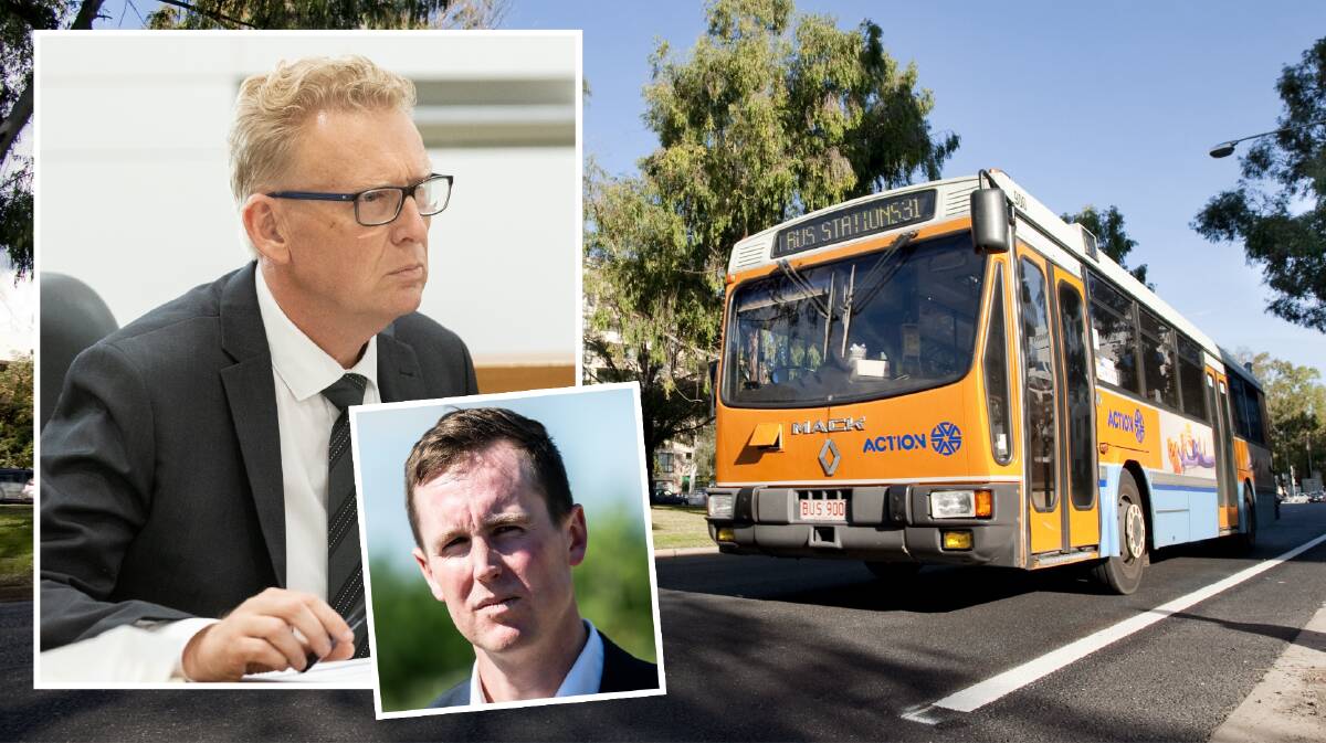 Opposition transport spokesman Mark Parton has criticised Transport Minister Chris Steel over bus fleet delays. Pictures by Rohan Thompson, Sitthixay Ditthavong and Karleen Minney