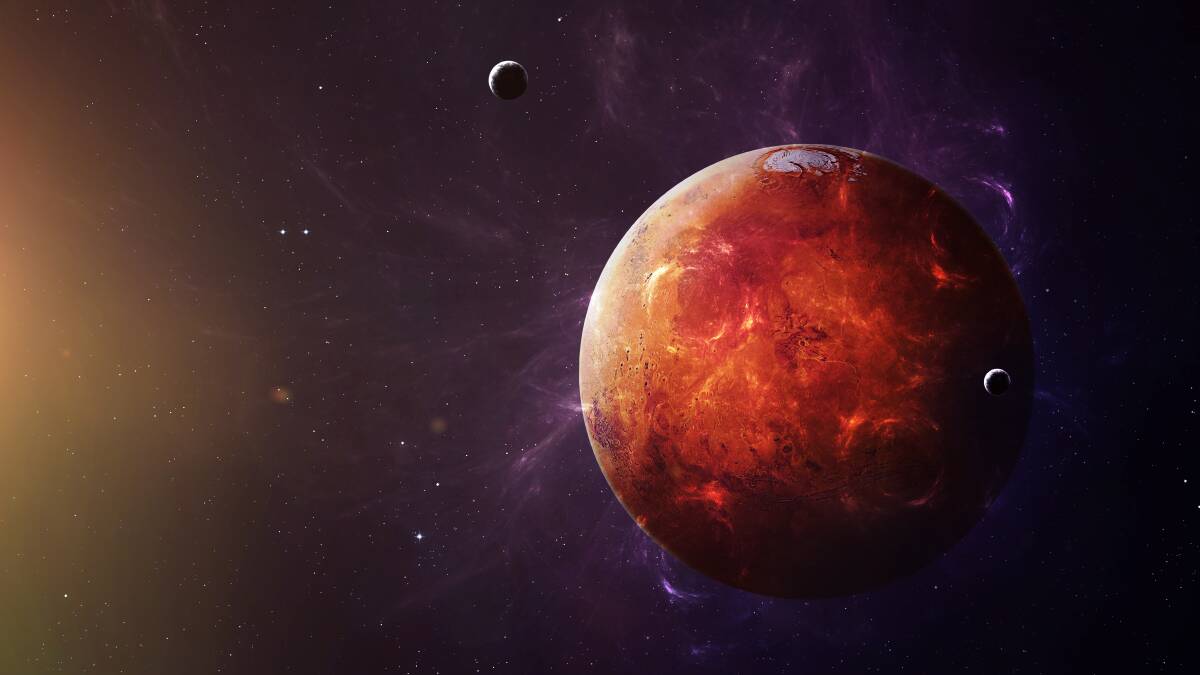 There will be touchdown on Mars early in the year. Picture: Shutterstock
