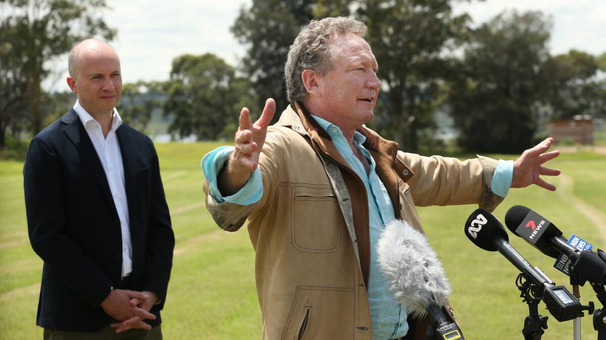 Fortescue Future Industries Chairman Dr Andrew 'Twiggy' Forrest last year. Picture: Simone De Peak