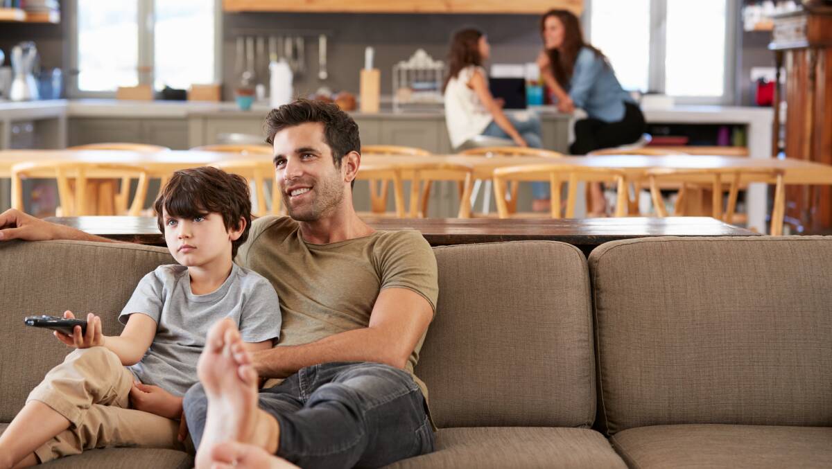 From finding the right footwear to readjusting the family's viewing habits, some battles are too much for one dad. Picture: Shutterstock