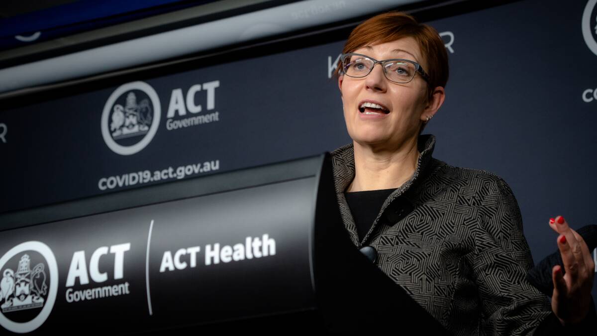 ACT Health Minister Rachel Stephen-Smith. Picture: Elesa Kurtz