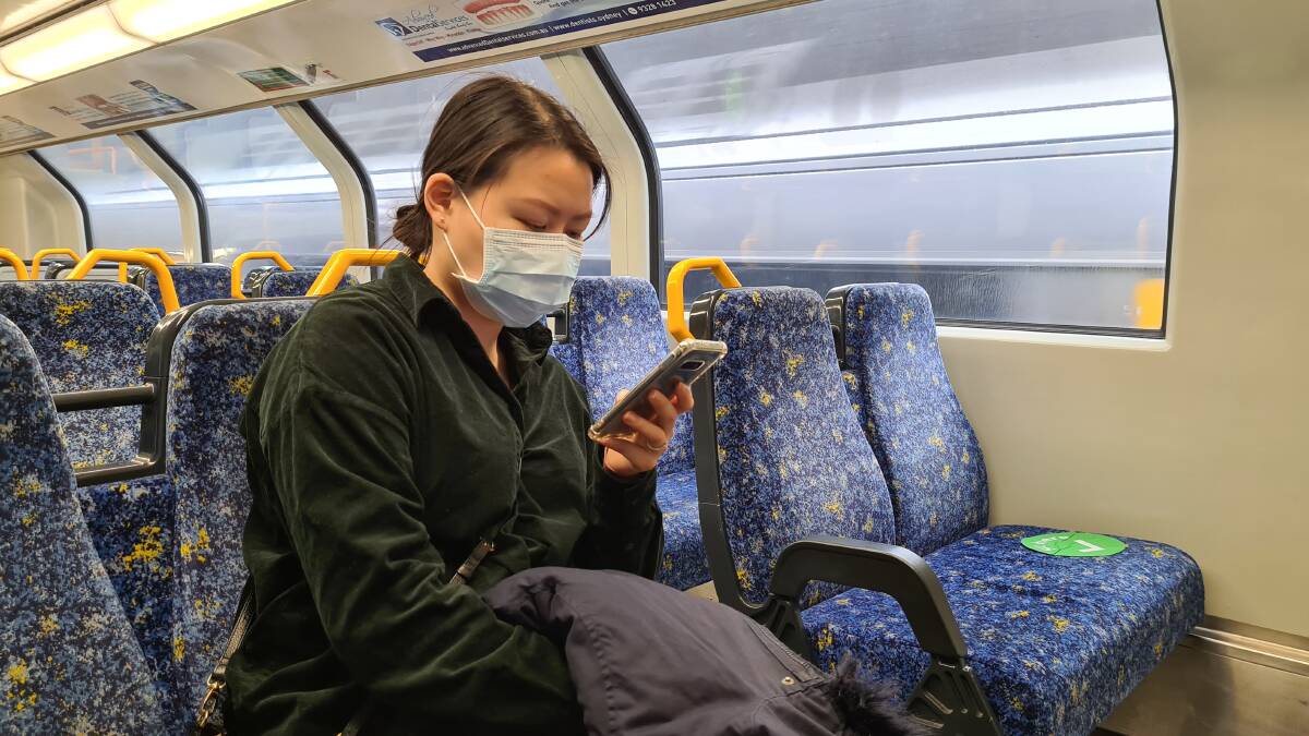 Masks are compulsory on public transport until at least Thursday in Greater Sydney, Wollongong and Shellharbour. Picture: Shutterstock