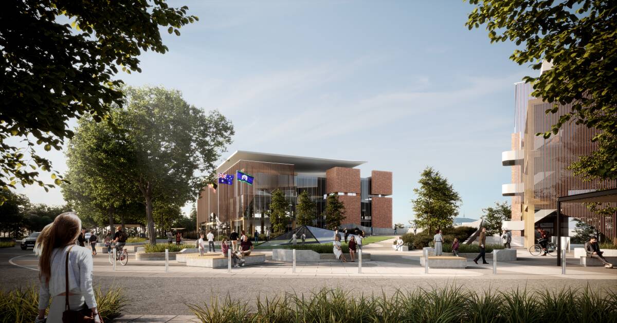 A render of the new school's design. Picture supplied