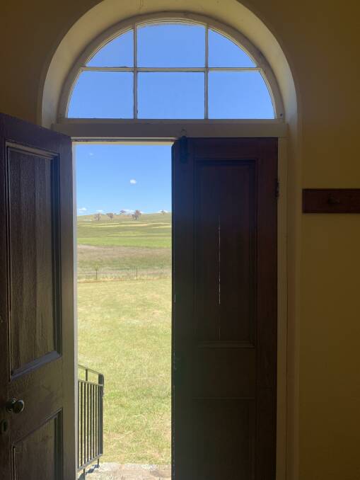 Recognise the view out of the front door of this church? Picture by Tim the Yowie Man