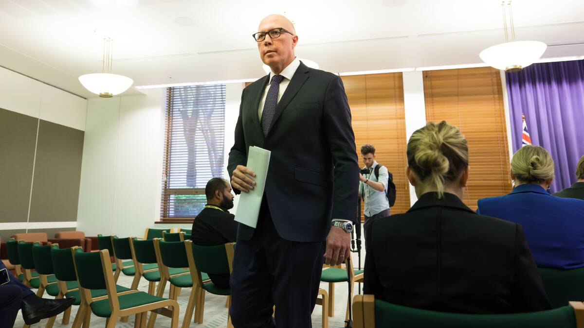 How can Dutton be genuinely aiming to recognise people, without first asking them how they would like to be recognised? Picture Sitthixay Ditthavong