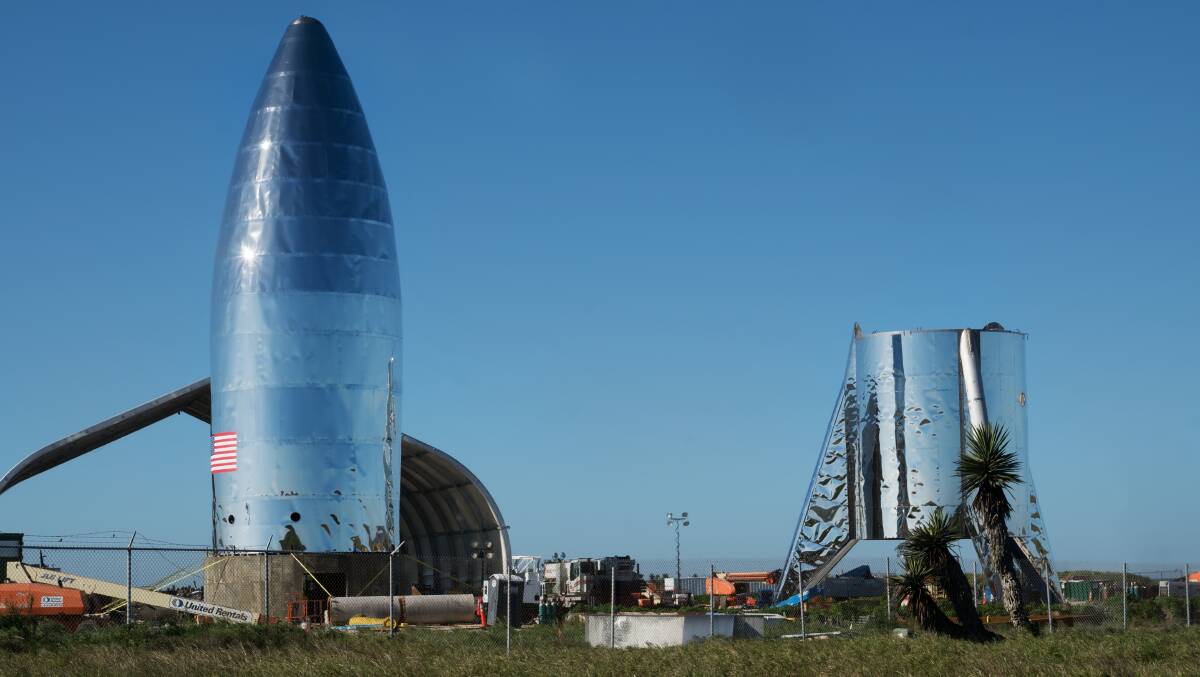 A view of SpaceX's Starship prototype. Picture: Shutterstock