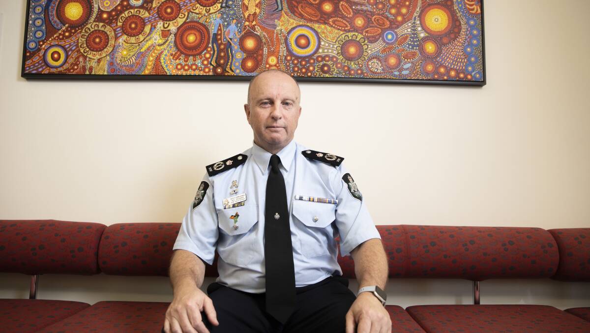 ACT Chief Police Officer Neil Gaughan is working to tackle issues within the force. Picture: Sitthixay Ditthavong