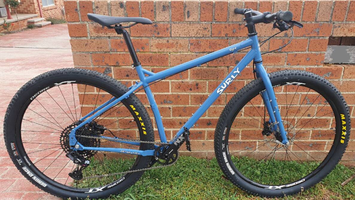 One of the bikes police say was stolen in Civic on Sunday. Picture: ACT Policing.