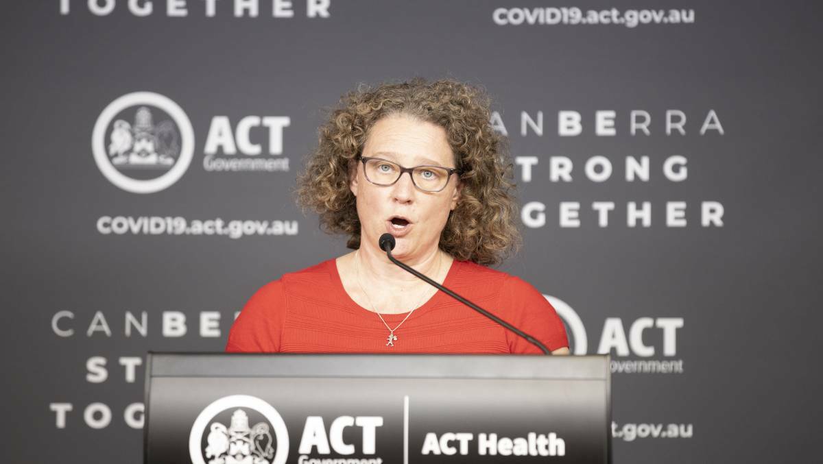 ACT chief health officer Kerryn Coleman. 