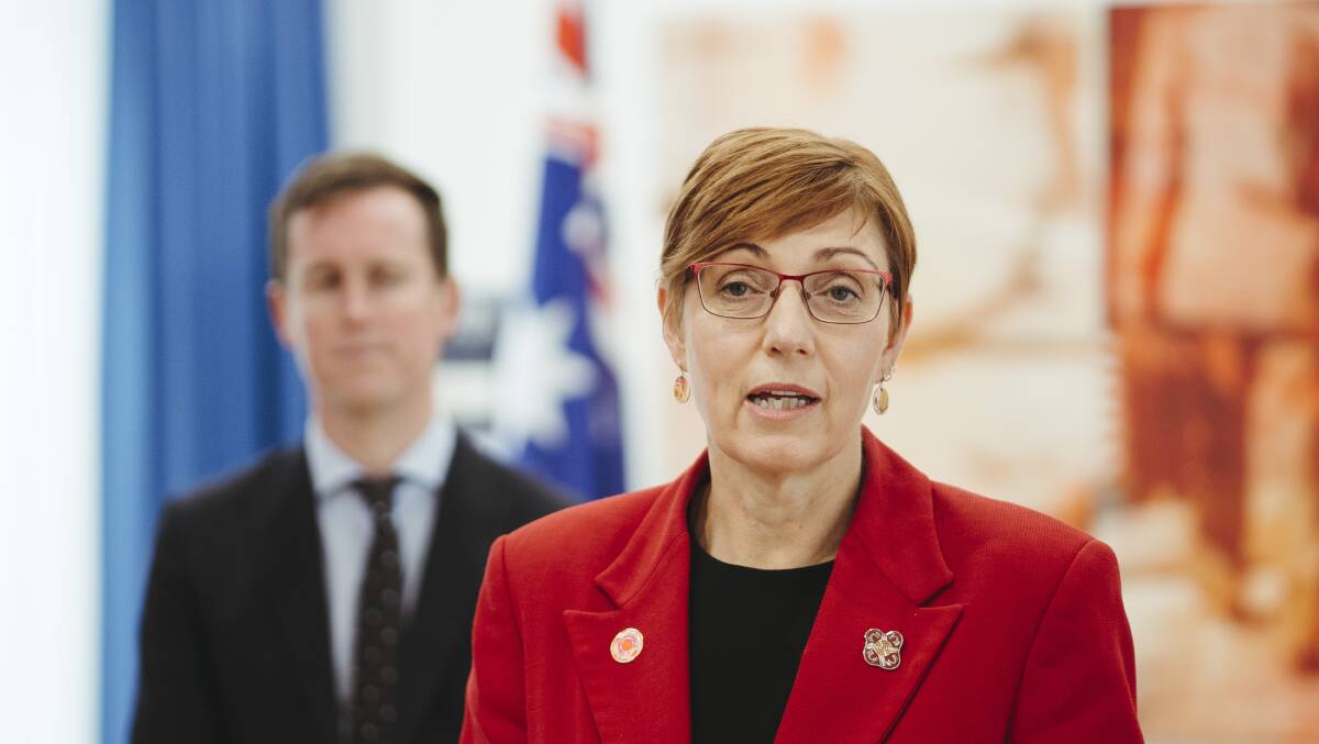 ACT Health Minister Rachel Stephen-Smith
Picture: Dion Georgopoulos

