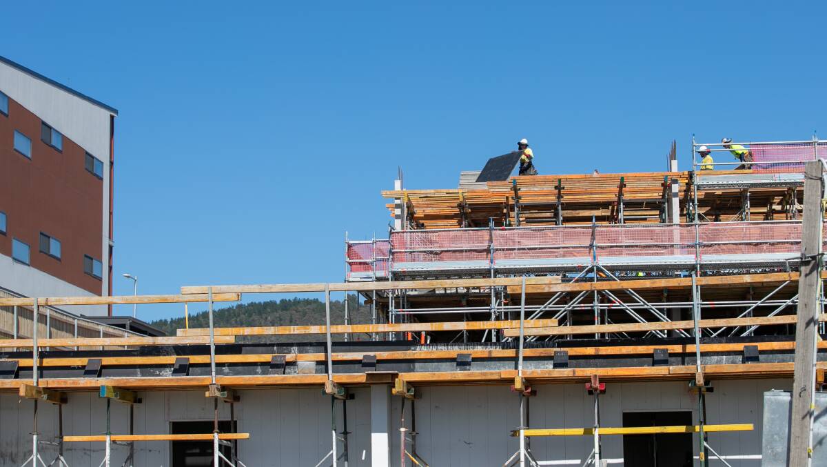 Master Builders ACT says there is a shortage of skills across the construction industry. Picture: Keegan Carroll