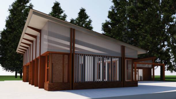 Designs for the Haig Park community centre have been released for public feedback. Picture: City Renewal Authority. 