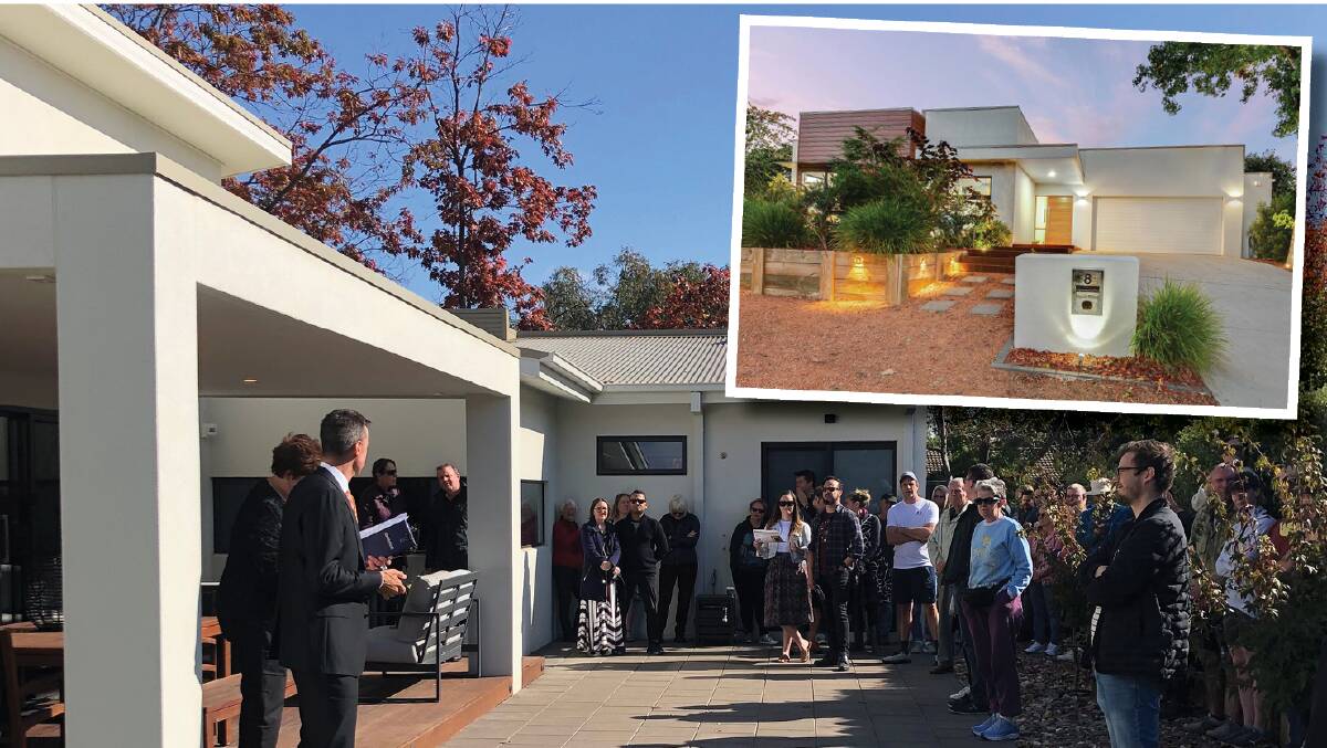 8 Taylor Place sold for $2 million at auction last weekend. Pictures: Blackshaw Property Group