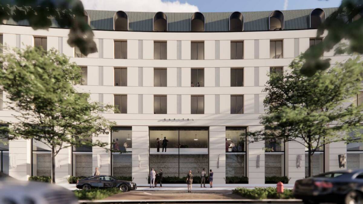 Liangis Developments has lodged plans for the next stage of the Capitol Hotel development. Picture: Stewart Architecture 