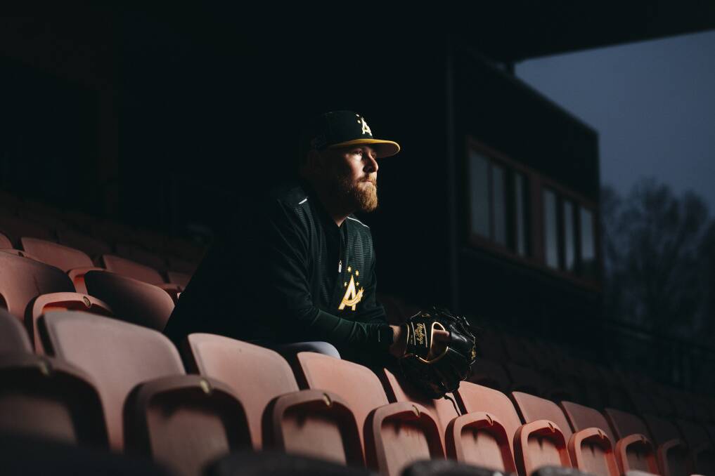 Steve Kent is disappointed the Australian baseball team has withdrawn from the final Olympic qualifier in Mexico. Picture: Dion Georgopoulos 