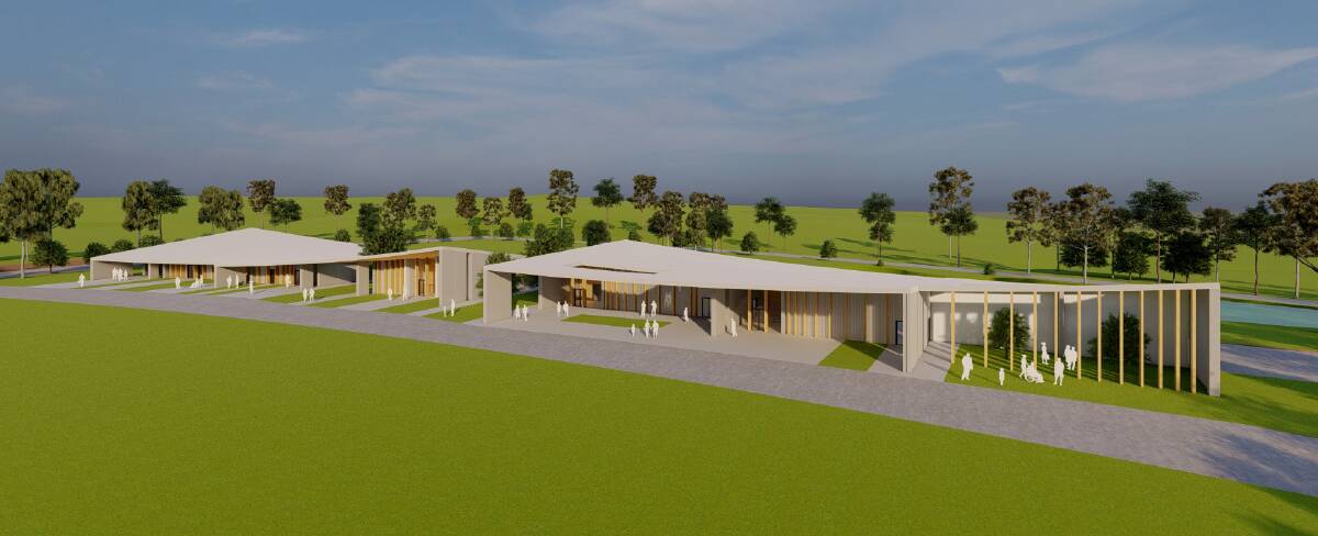 An overview of the memorial halls and crematorium. Picture: Supplied