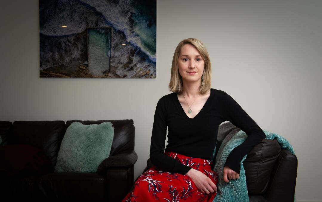 Jennifer Dunstone was diagnosed with anorexia nervosa seven years ago, and had to seek treatment interstate. Picture: Elesa Kurtz 