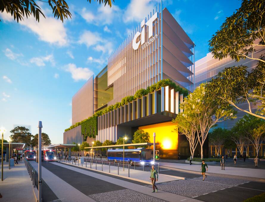 The initial design of the Woden CIT campus expected to be completed in 2025. Picture: Supplied