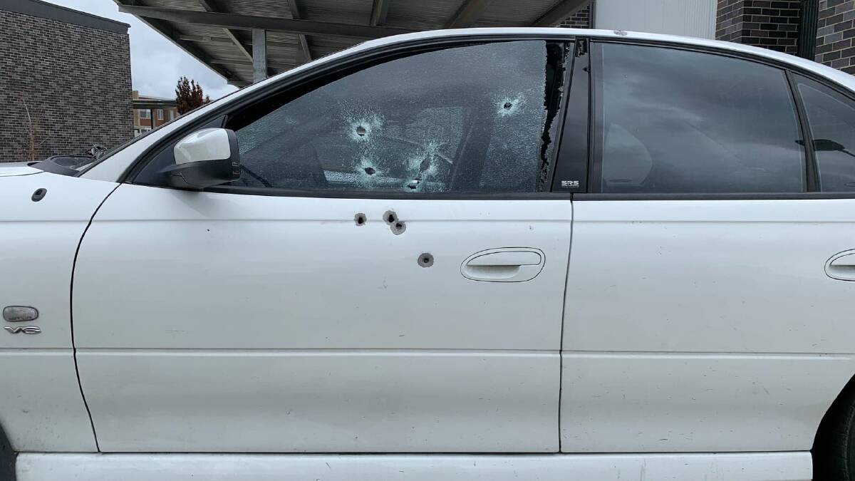 ACT Policing say a shooting in Coombs on Thursday night was a targeted attack. Picture: Supplied