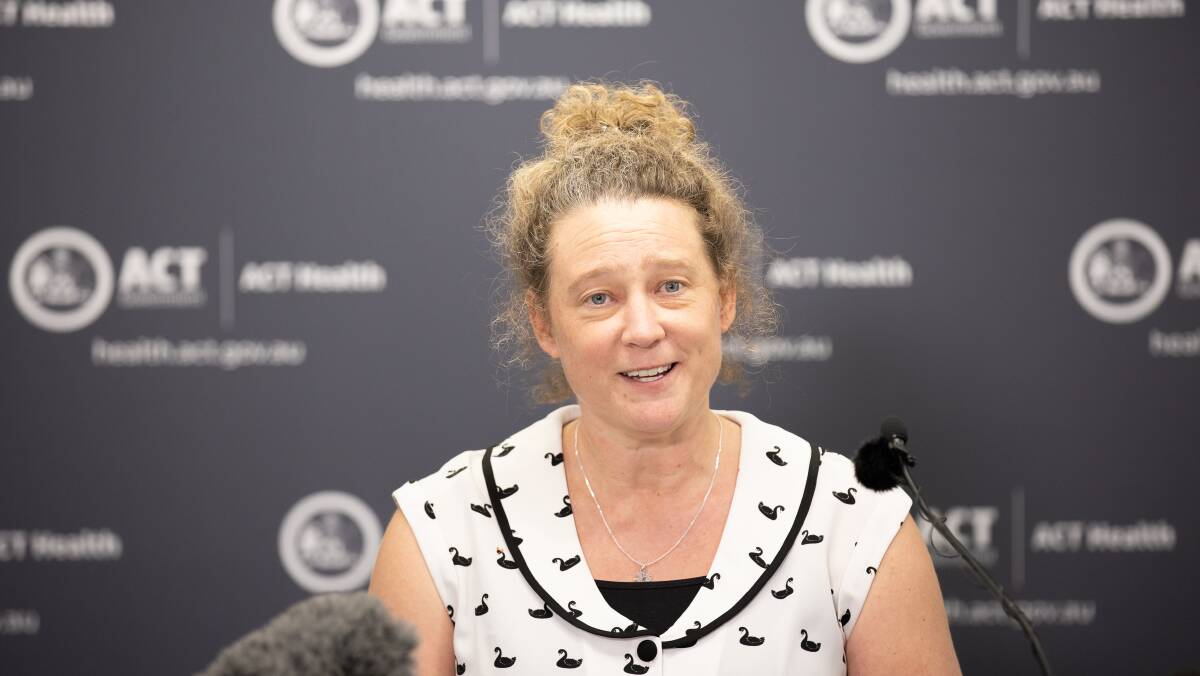 ACT chief health officer Dr Kerryn Coleman