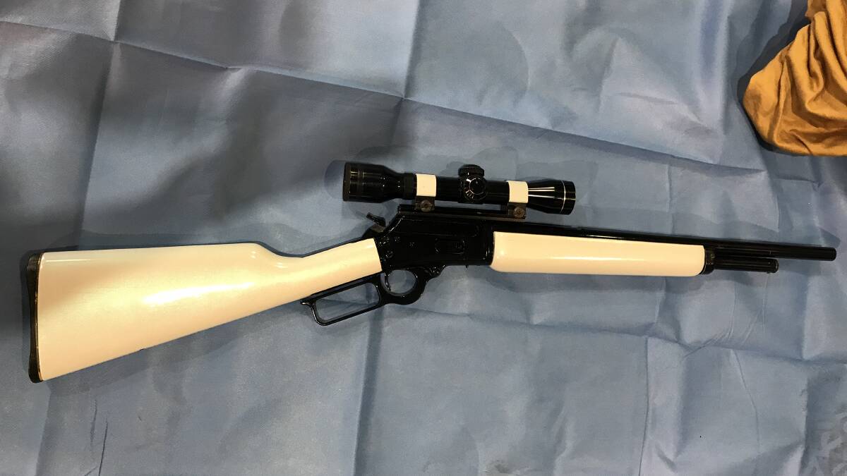 One of the guns seized by police. Picture: ACT Policing